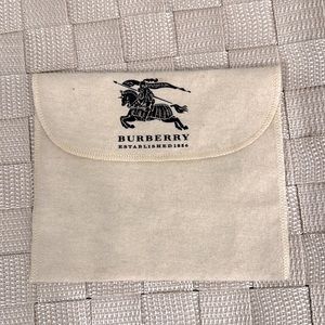 Burberry card case/ wallet dustbag